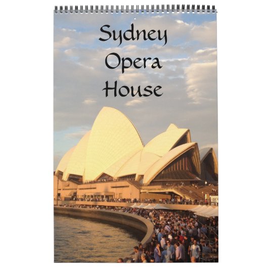 sydney opera house kalender (Hoes)