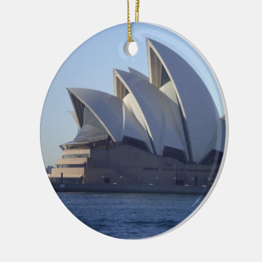 Sydney Opera House Keramisch Ornament (Links)