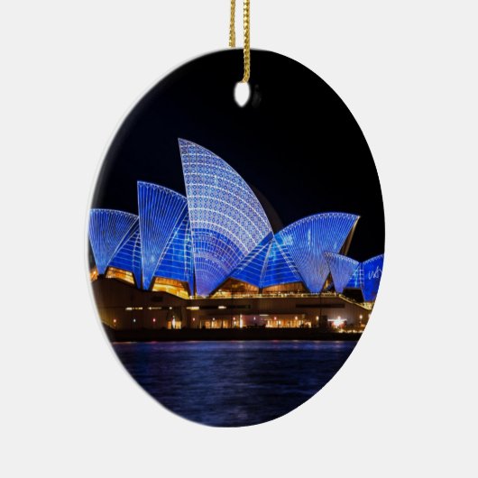 Sydney Opera House Keramisch Ornament (Rechts)