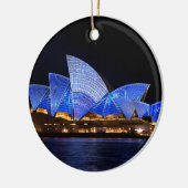 Sydney Opera House Keramisch Ornament (Links)