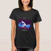 Sydney Opera House kleurful Australia T-shirt (Voorkant)