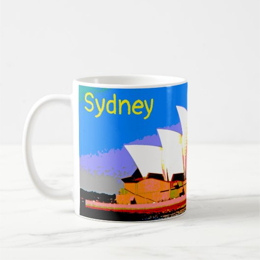 Sydney Opera House Koffiemok (Links)