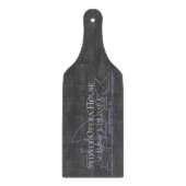 Sydney Opera House Latitude Longitude Snijplank (Voorkant)