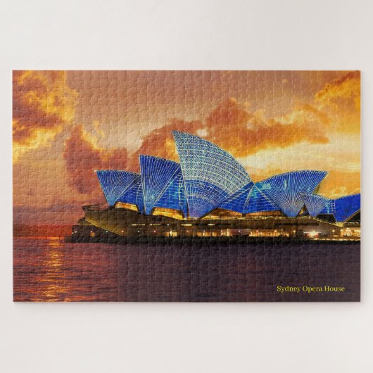 Sydney Opera House Legpuzzel (Horizontaal)