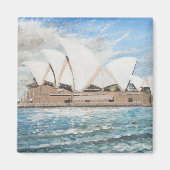 Sydney Opera House Magneet (Voorkant)