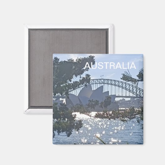 Sydney Opera House Magnet (Voorkant / Achterkant)