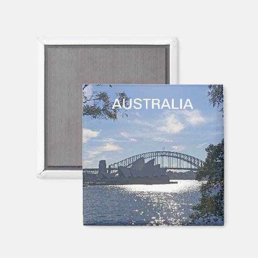 Sydney Opera House Magnet (Voorkant / Achterkant)