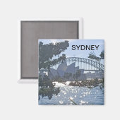 Sydney Opera House Magnet (Voorkant / Achterkant)