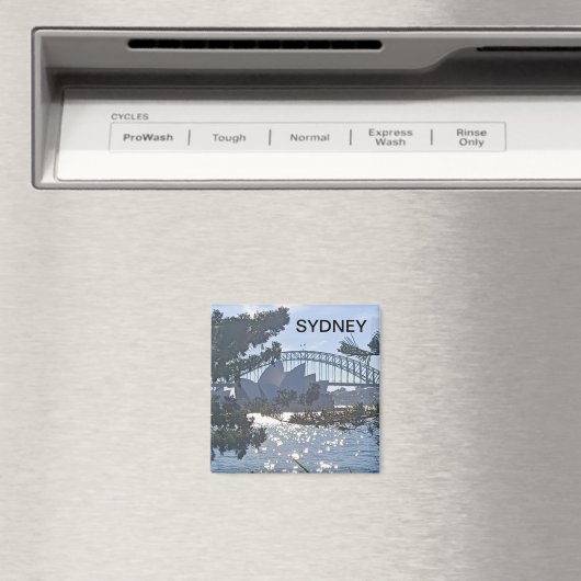 Sydney Opera House Magnet (Insitu (Vaatwasser))