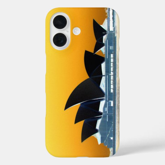 sydney opera house omgekeerd Case-Mate iPhone case (Achterkant)