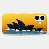 sydney opera house omgekeerd Case-Mate iPhone case (Achterkant (horizontaal))