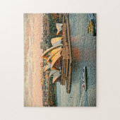 Sydney Opera House op de Golden Hour Puzzel (Verticaal)