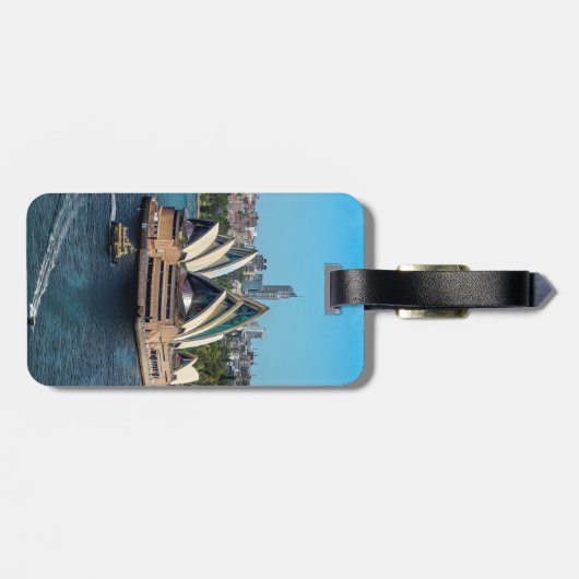 Sydney - OPERA HOUSE - panorama Bagagelabel (Achterkant horizontaal)