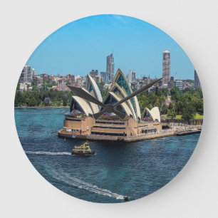 Sydney - OPERA HOUSE - panorama Grote Klok