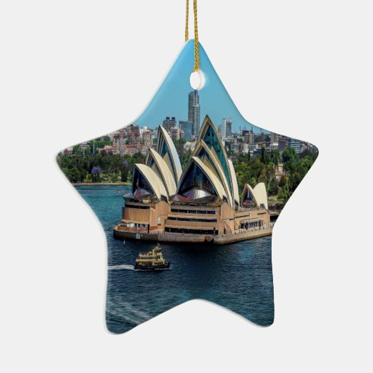Sydney - OPERA HOUSE - panorama Keramisch Ornament (Rechts)
