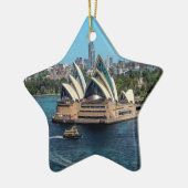 Sydney - OPERA HOUSE - panorama Keramisch Ornament (Links)