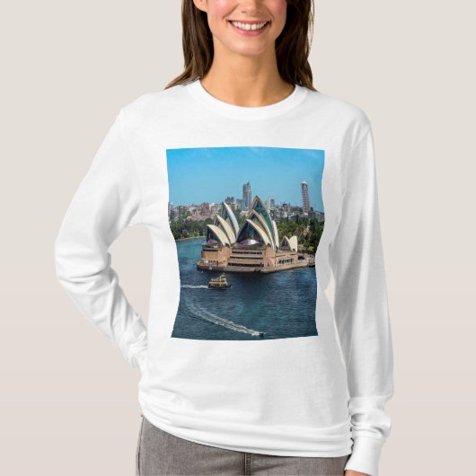 Sydney - OPERA HOUSE - panorama T-shirt (Voorkant)