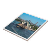 Sydney - OPERA HOUSE - panorama Tegeltje (Zijkant)