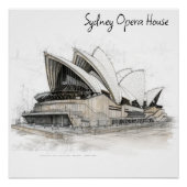 Sydney Opera House Perfect Poster (Voorkant)