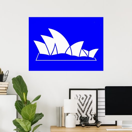 Sydney Opera House Poster (Thuiskantoor)