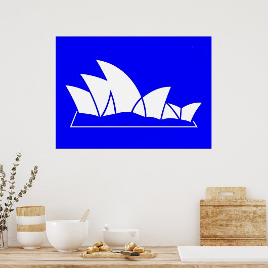 Sydney Opera House Poster (Keuken)