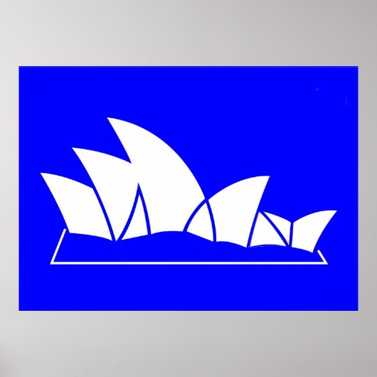 Sydney Opera House Poster (Voorkant)