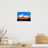Sydney Opera House Poster (Keuken)