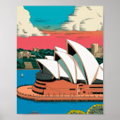 Sydney Opera House Poster (Voorkant)