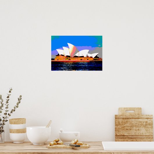 Sydney Opera House Poster (Keuken)