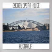 Sydney Opera House Poster (Voorkant)