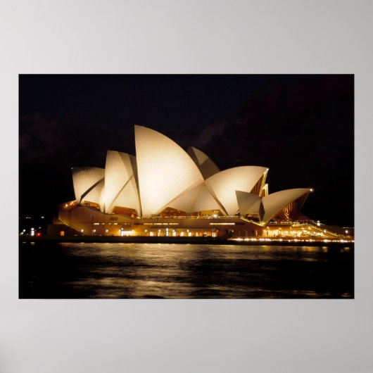 Sydney Opera House Poster (Voorkant)