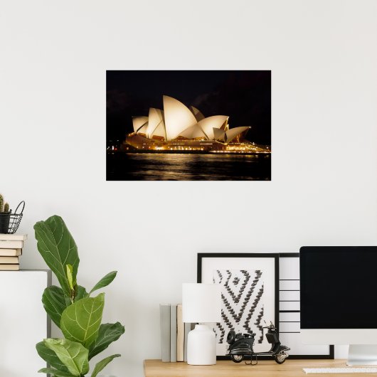 Sydney Opera House Poster (Thuiskantoor)