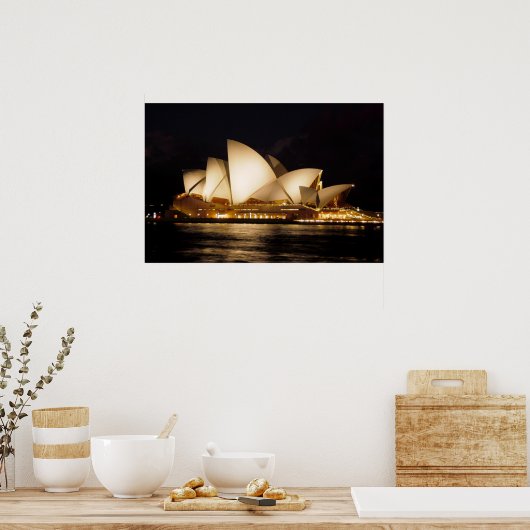 Sydney Opera House Poster (Keuken)