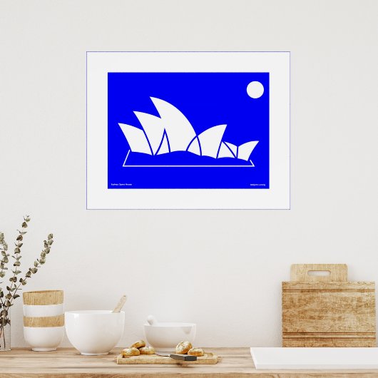 Sydney Opera House Poster (Keuken)