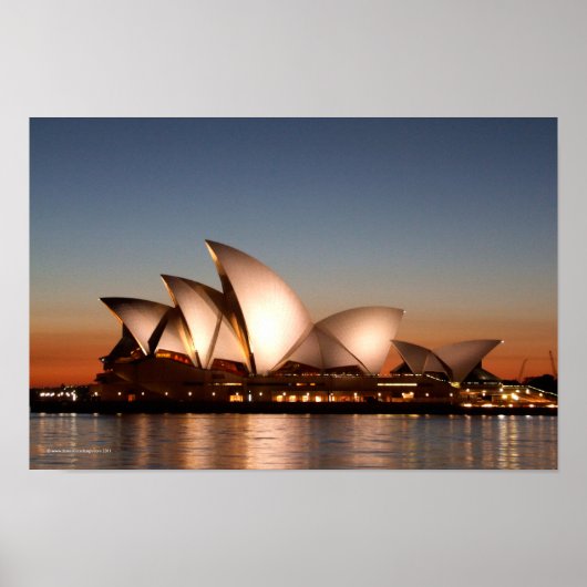 Sydney Opera House Poster (Voorkant)