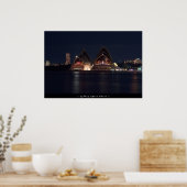 Sydney Opera House Poster (Keuken)