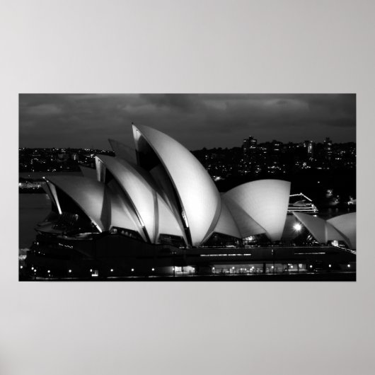 SYDNEY OPERA HOUSE POSTER (Voorkant)