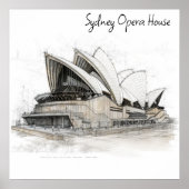 Sydney Opera House Poster (Voorkant)