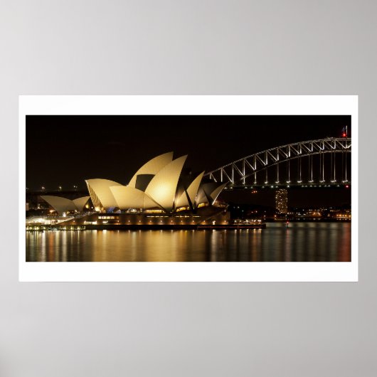 Sydney Opera House Poster (Voorkant)