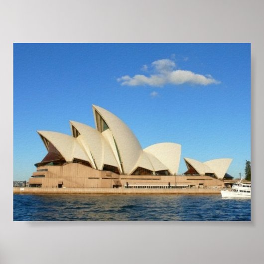 Sydney Opera House Poster (Voorkant)