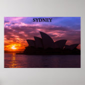 SYDNEY - OPERA HOUSE POSTER (Voorkant)
