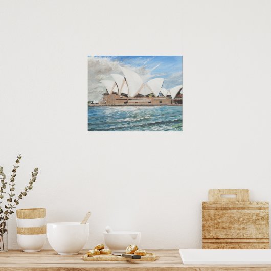 Sydney Opera House Poster (Keuken)