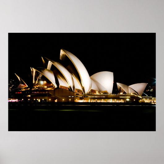 Sydney Opera House Poster (Voorkant)
