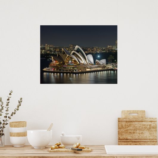 Sydney Opera House Poster (Keuken)