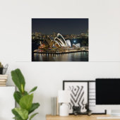 Sydney Opera House Poster (Thuiskantoor)