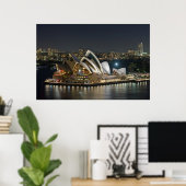 sydney opera house poster VAN 8.99 (Thuiskantoor)