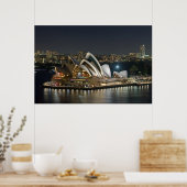 sydney opera house poster VAN 8.99 (Keuken)