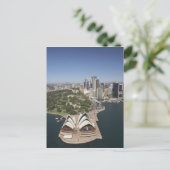 Sydney Opera House, Royal Botanic Gardens, CBD Briefkaart (Staand voorkant)