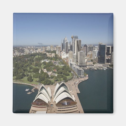 Sydney Opera House, Royal Botanic Gardens, CBD Magneet (Voorkant)