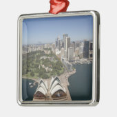 Sydney Opera House, Royal Botanic Gardens, CBD Metalen Ornament (Links)